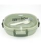 SANJARY Lunch Box with Spoon & Fork - Green
