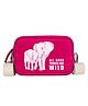 Colorbar Co Earth The Trumpet Crossbody - Raspberry Pink