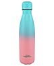 Smily Kiddos Stainless Steel Water Bottle Matte Teal Pink - 500 ml