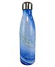 Smily Kiddos Stainless Steel Water Bottle Marble print Blue Theme - 500 ml