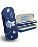 Elecart Astronaut Double Layer Pencil Pouch Case for Kids - Blue