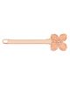 Taarose by Osasbazaar 925 Sterling Silver Hair Clip Hair Tie in Hibiscus Flower Design -Rose Gold Polished
