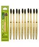 Purexa Bamboo Charcol Toothbrush - Pack Of 10