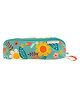 Stephen Joseph All Over Print Pencil Pouch Blue Floral Design - Multicolour