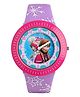 Zoop Polyurethane Analog Watch Free Size Disney Frozen Print- Multicolor