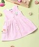 Nauti Nati Sleeveless Striped Fit & Flare Shirt Dress - Pink