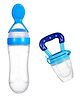 Boxot Impex Soft Silicone Squeeze Serial Feeding Bottle & Babies Teether Infants Food Dispensing Spoon Fruit Feeder (Color may vary)