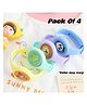 Boxot Impex Mosquito Repellent Bands with LED Light Up Pack of 4 (Color May Vary)