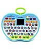 AKN TOYS Apple Shape Educational Mini Computer Laptop Toy for Kids LED Display and Fun Music for Learning Alphabets Numbers Words and Animals (Color May Vary)
