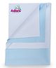 Adore Advanced Insta Dry Water Absorbent Baby Bed Protector Sheet Small - Blue