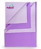 Adore Advanced Insta Dry Water Absorbent Baby Bed Protector Sheet Large - Purple