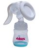 Adore Wowsome 3 Stage Manual Breast Pump with Feeding Bottle - Blue