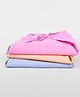 Moms Home Cotton Double Layered Cloth Langot Pack of 3 - Multicolour