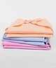 Moms Home Cotton Double Layered Cloth Langot Pack of 6 - Multicolour