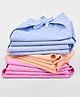 Moms Home Cotton Double Layered Cloth Langot Pack of 12 - Multicolour