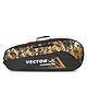 Vector X Team Polyester/Thermal Waterproof Dustproof  Tennis Full Sports kit Bag (Black)