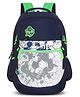 Skybags Strike 01 School Backpack Green - Height 19 Inches