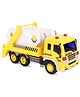 ToyFactory Friction Construction Truck Toy - Yellow White 