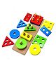 FunBlast Column Matching Geometry Shape Sorting Toys for Kids  Multicolor