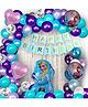 Bubble Trouble Frozen Theme Birthday Decorations - Pack of 62