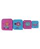 Smily Kiddos 4 in 1 Lunch Box Dessert Themed Set Of 4 - Multicolor