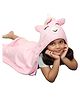 Chickaboo Super Soft Bamboo Hooded Towel UniCuddle - Pink