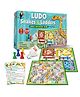 Little Berry Ludo and Snakes & Ladders Board Game Set for Kids 2 in 1 Party & Fun Games Board Game - Multicolour