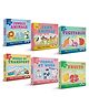 Little Berry Baby's First Jigsaw Puzzle Set of 6 for Kids Professions, Transport Fruits Vegetables and Animals - 15 Puzzle Pieces Each
