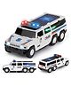 YAMAMA Police Car Toy for Kids with Light & Sound 360 Degree Rotating Bump and Go Action SUV Police Car with Siren and Light - (PACK OF 1)