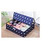 House of Quirk Innerwear Organizer 16+1 Compartment Storage Box - Blue Star