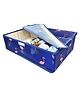 House of Quirk Innerwear Organizer 16+1 Compartment Storage Box - Blue Flamingo