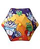 Little Surprise BoxAliens Space Print Canopy Style Umbrella  - Dark Blue