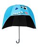 Little Surprise Box Helmet Shape Dino Print Umbrella - Sky Blue
