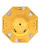 Little Surprise Box 3-Duckling Print Unique Spanish Patio Style Umbrella - Orange