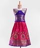 Bhartiya Paridhan Silk Sleeveless Embroidery & Gota Patti Detailing Choli  & Lehenga Set - Pink