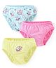 Babyhug 100% Cotton Panties With Polka Dot Print Pack of 3 - Multicolor