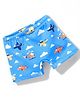 Babyhug Swimming Trunk Aircraft Print - Blue