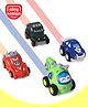 Play Nation Premium Friction Powered Push & Go Vehicle Toy for Kids - Pack of 4| Push and Go Toys For Kids| Best Birthday Gift for Kids | BIS Certified| 3 Years+