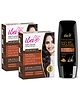 Iba Hair Care Combo Henna Based Hair Color Dark Brown Pack of 2 & Black Seed Conditioner