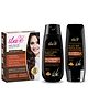 Iba Hair Care Combo Henna Based Hair Color Dark Brown, Black Seed Shampoo & Conditioner