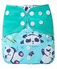  Zikku Free Size Reusable Cloth Diaper for Babies with One Insert - Panda Print