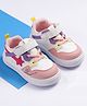Oh! Pair Star Applique Velcro Closure Sneakers - Pink