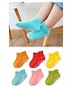 MOMISY Anti-Skid  Ankle Length Socks  Anti Skid Socks Pack of 6 - Multicolor
