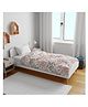 Divine Casa Soft 100% Cotton Dohar Blanket For Toddler Upto 4 Years - Peach
