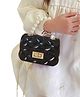Babymoon Kids Jelly Sling Purse Fashion Handbag  Black