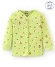 Babyoye Cotton Modal Drop Needle Full Sleeves Inner Wear & Thermals with Floral Print - Green