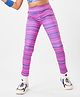 Pine Active Full Length Super Stretch Leggings - Purple