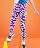Pine Active Full Length Super Stretch Leggings - Purple
