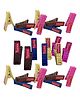 HAZEL Plastic Cloth Clips For Drying Clothes Set of 24 - Multi Color