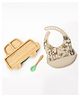 Starkiddo Rider Bamboo Suction Plates  with Adjustable Printed Bib and Weaning Spoon and Fork - Green Beige